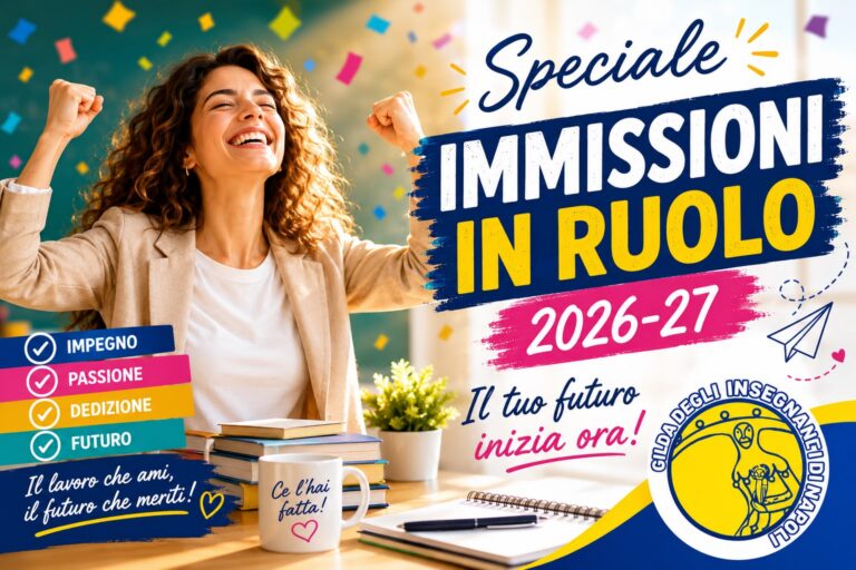 Immissioni in ruolo 2026-27