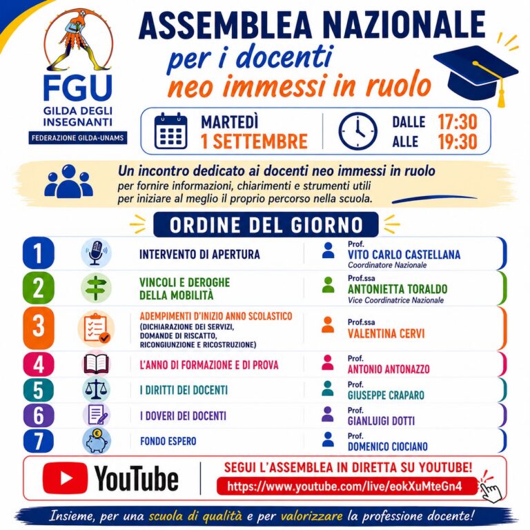 Assemblea nazionale neoimmessi