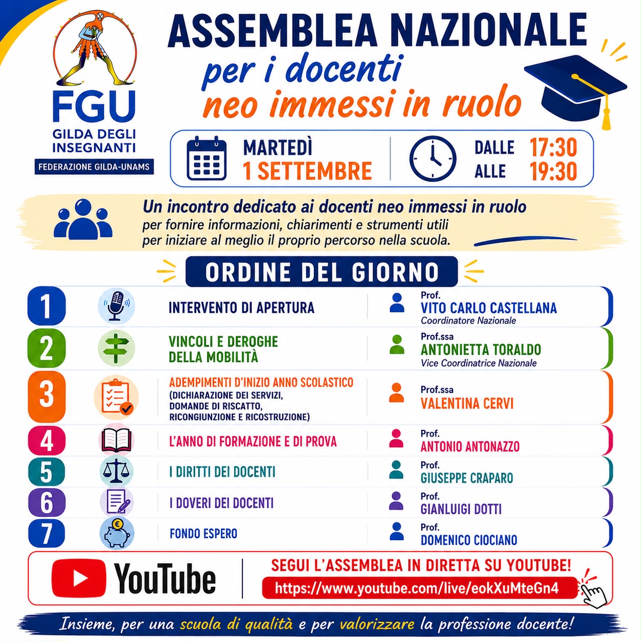 Assemblea nazionale neoimmessi